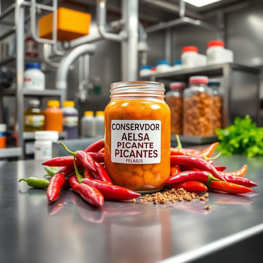 Conservador para Salsas Picantes