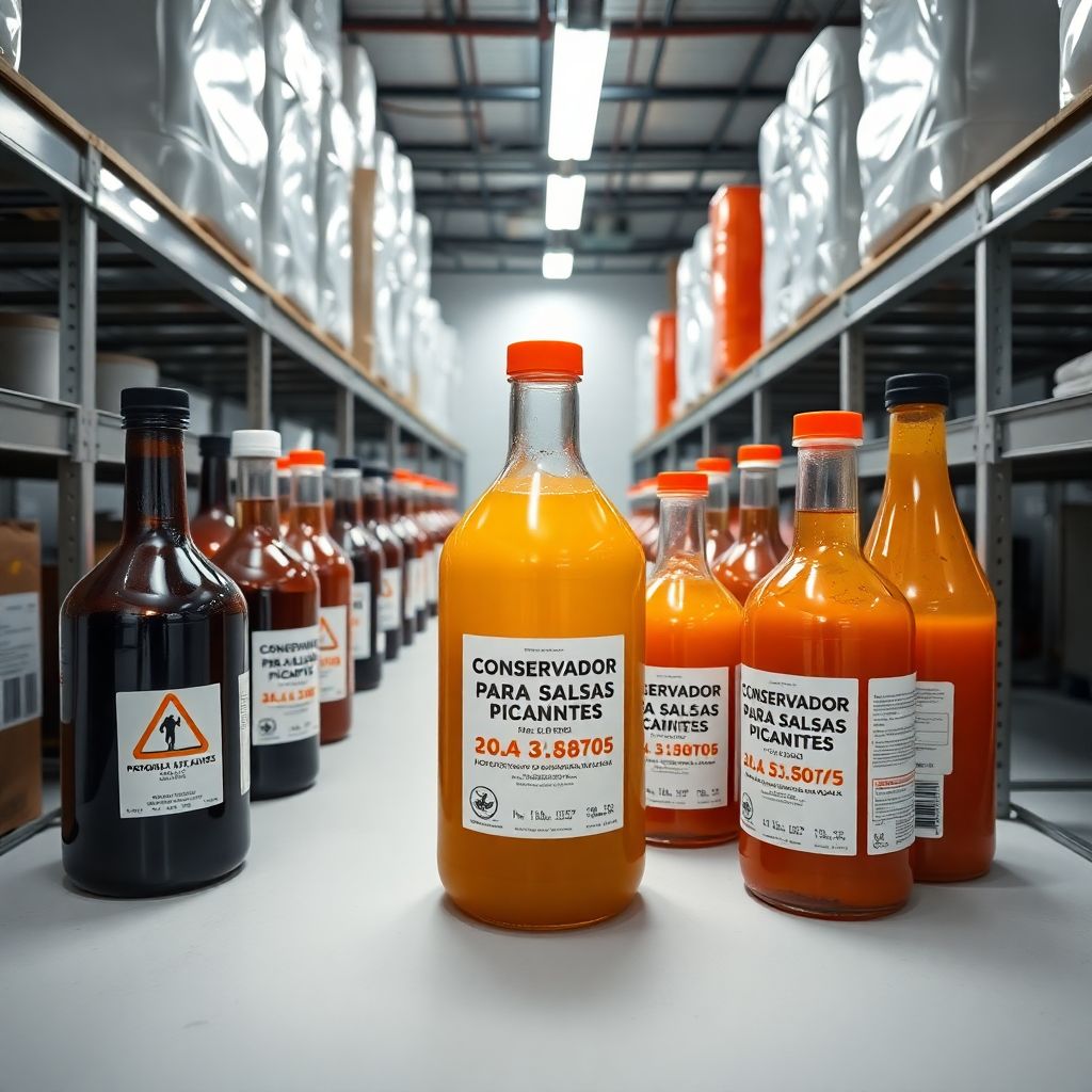 Conservador para Salsas Picantes